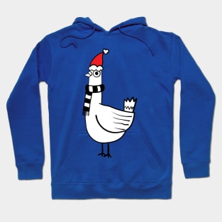 Christmas Pigeon Hoodie